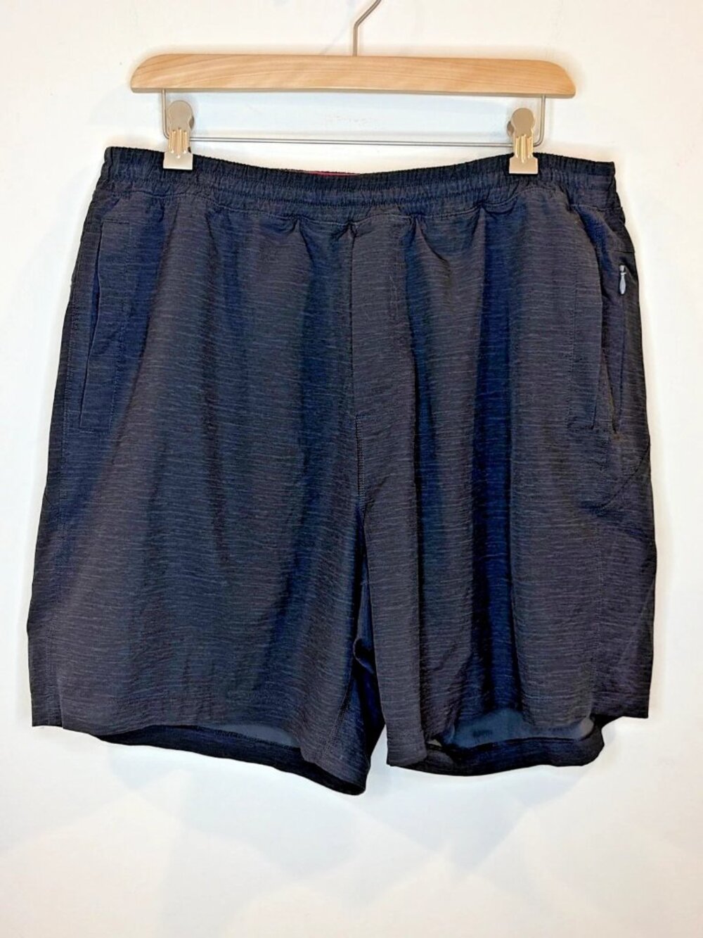 birddogs Boom For Your Boomstick Shorts Men's 3XL Lined Drawstring Black Heather